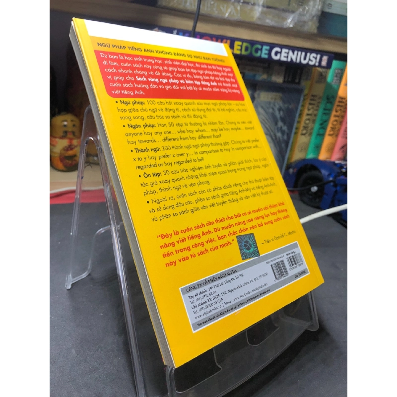 Sách vàng ngữ pháp và biên tập tiếng Anh 2016 mới 80% bẩn nhẹ Brandon Royal HPB2206 SÁCH HỌC NGOẠI NGỮ 915771