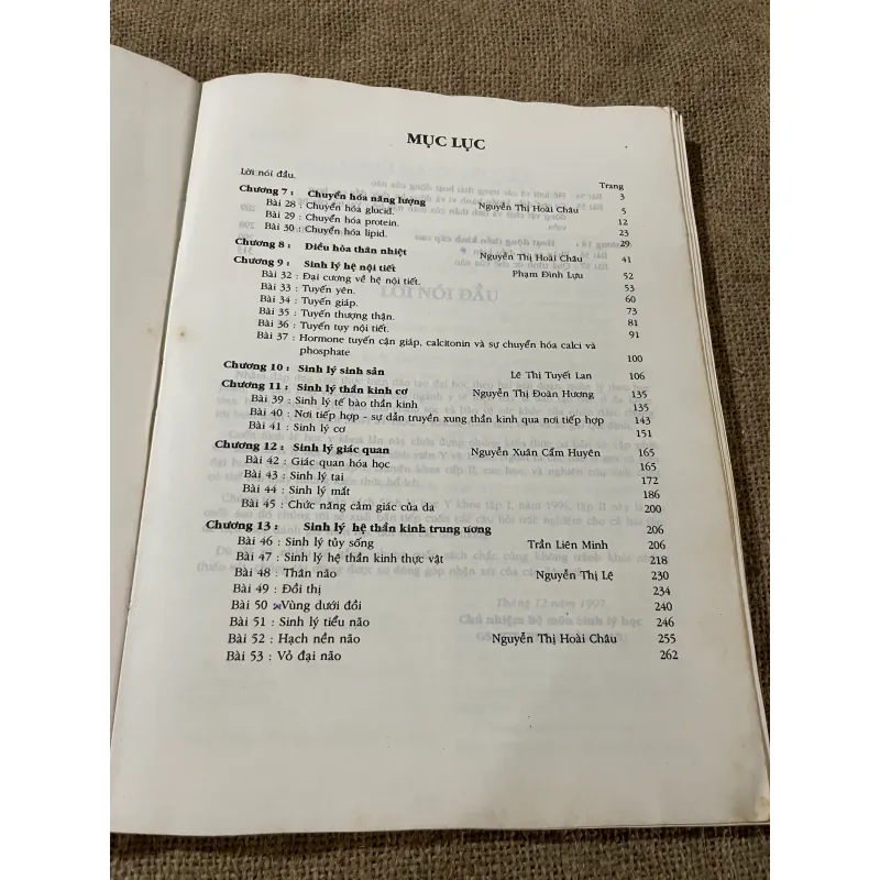 Sinh Lý Học Y KHOA BỘ MÔN SINH LÝ HỌC - sách y 573147