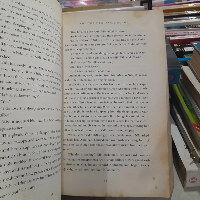 AND THE MOUNTIANS ECHOED - NHỮNG NGỌN NÚI VANG VỌNG  - KHALED HOSSEINI 574217