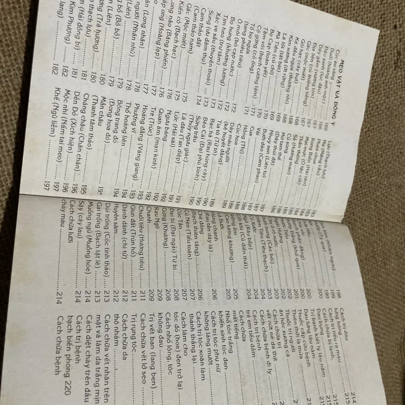 Mẹo vặt thuốc hay những bài thuốc thông thường 800377