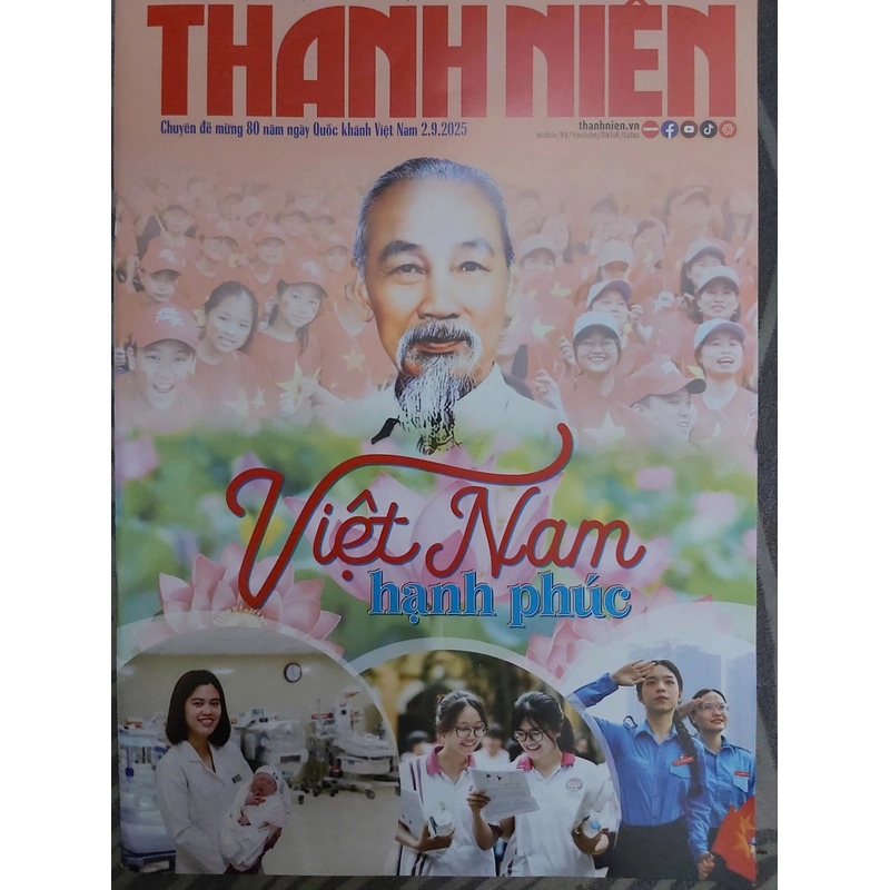 Báo Thanh Niên, chuyên đề mừng 80 năm ngày Quốc khánh Việt Nam 2.9.2025 545725