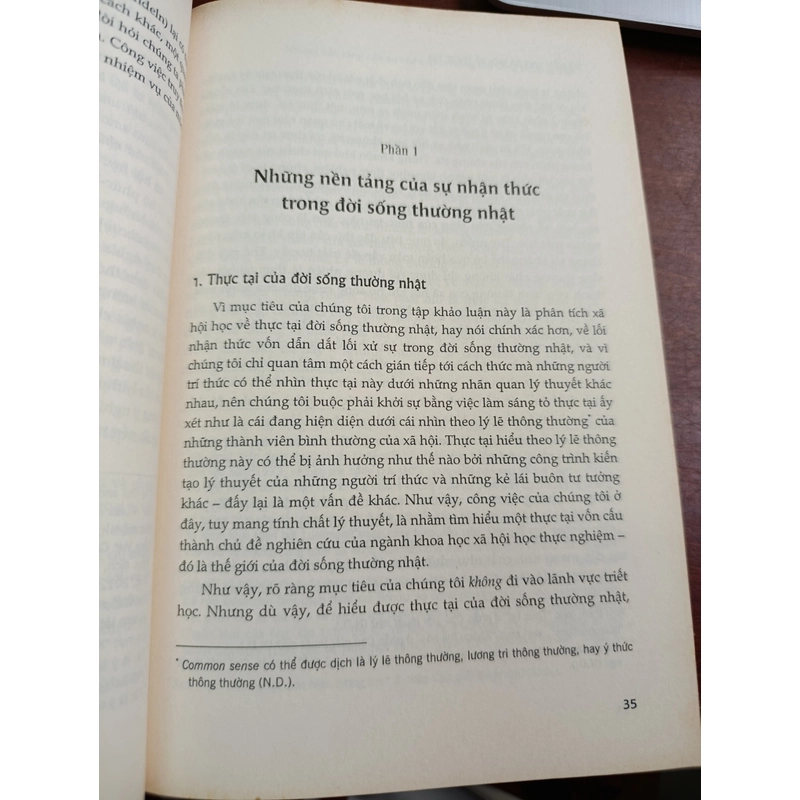 SỰ KIẾN TẠO XÃ HỘI VỀ THỰC TẠI - DỊCH: TRẦN HỮU QUANG 543849