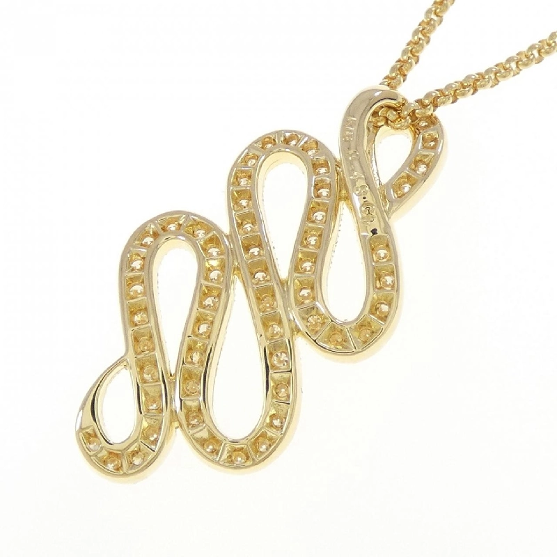 K18YG Dây chuyền kim cương 0.48CT - Hàng hiệu Chính hãng 846876