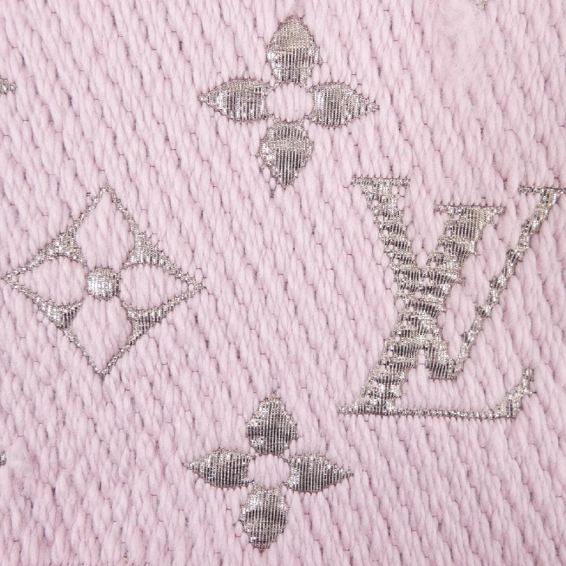 Louis Vuitton LOUIS VUITTON Écharpe Logomania Shine M70466 Khăn quàng - Hàng hiệu Chính hãng 832386