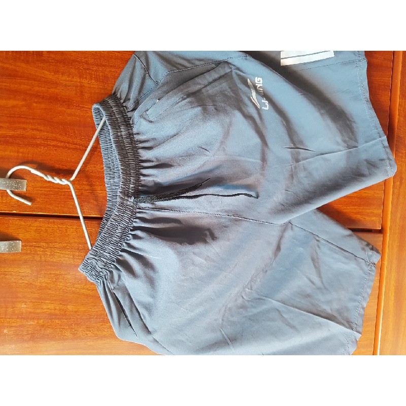Quần đùi thể thao Li-ning xám mát 7993