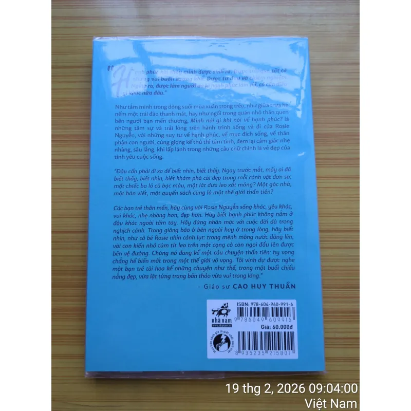 Mình Nói Gì Khi Nói Về Hạnh Phúc? - Rosie Nguyễn 907859