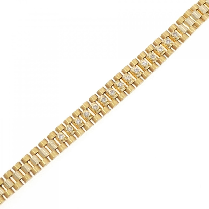 K18YG Vòng tay kim cương 0.37CT - Hàng hiệu Chính hãng 873144