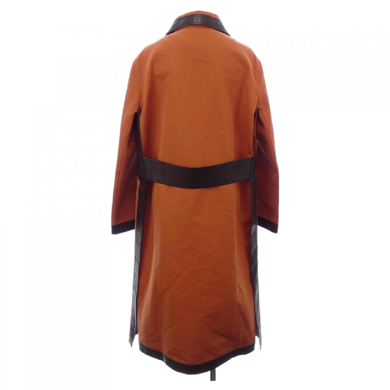 HERMES Áo khoác trench đôi slit 2E0150DX - Hàng hiệu Authentic 819602