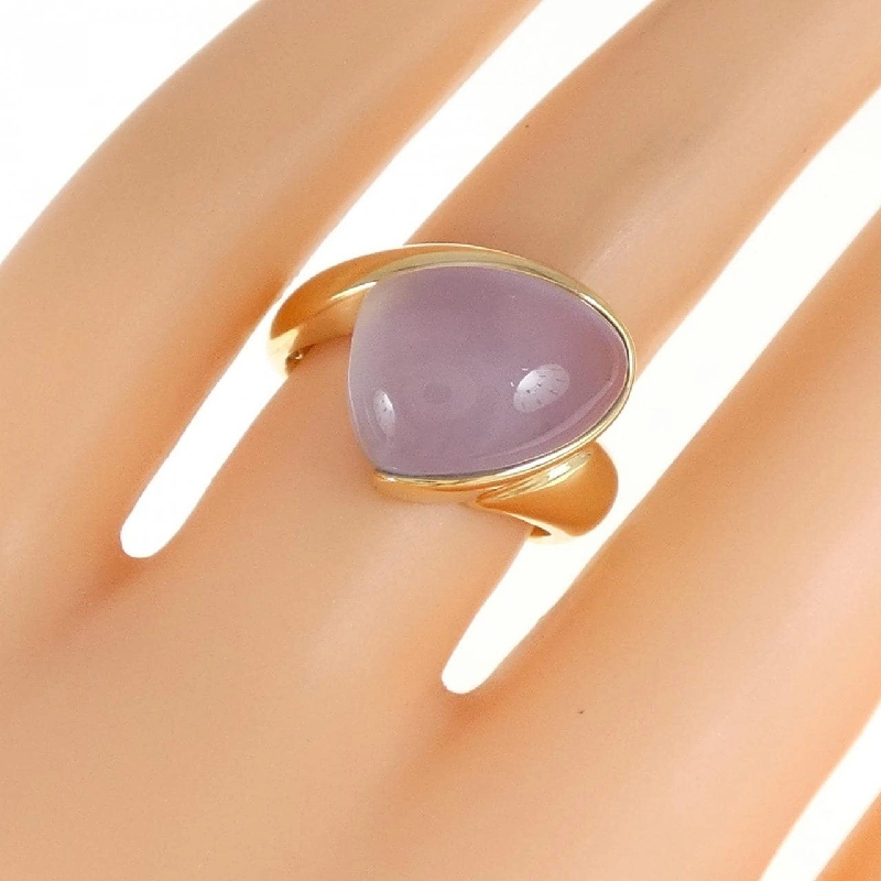 Nhẫn Chalcedony K18YG 670768
