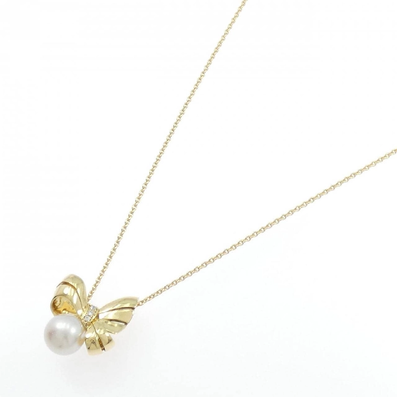 Mikimoto Ju Du Ruban Dây Chuyền 7.9mm - Hàng hiệu Chính hãng 840017