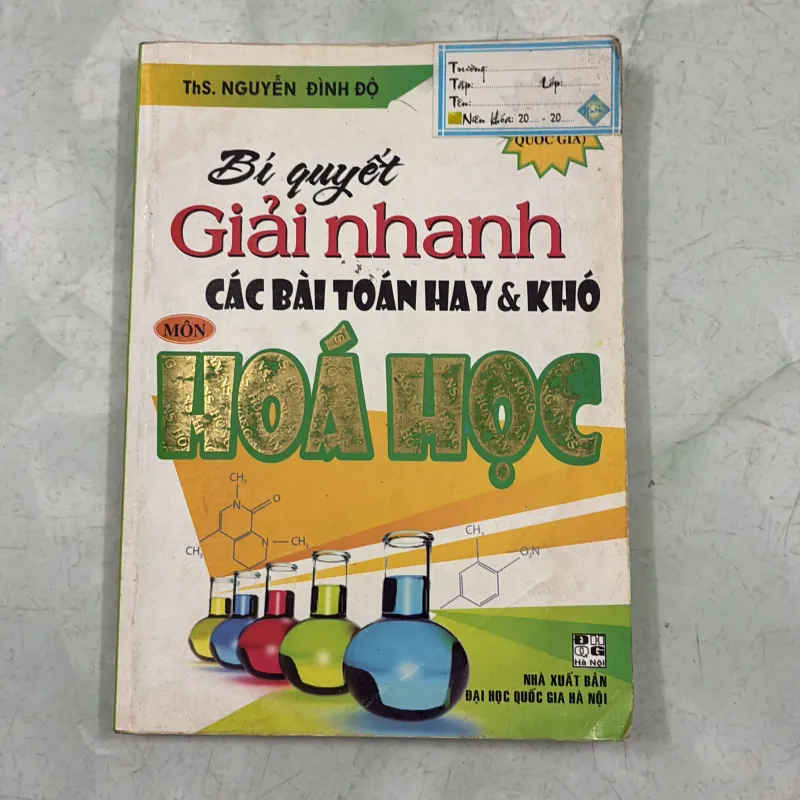 Bí quyết giải nhanh các bài toán hay và khó môn hóa học 976244