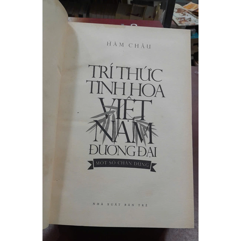 TRÍ THỨC TINH HOA VIỆT NAM ĐƯƠNG ĐẠI - HÀM CHÂU 475148