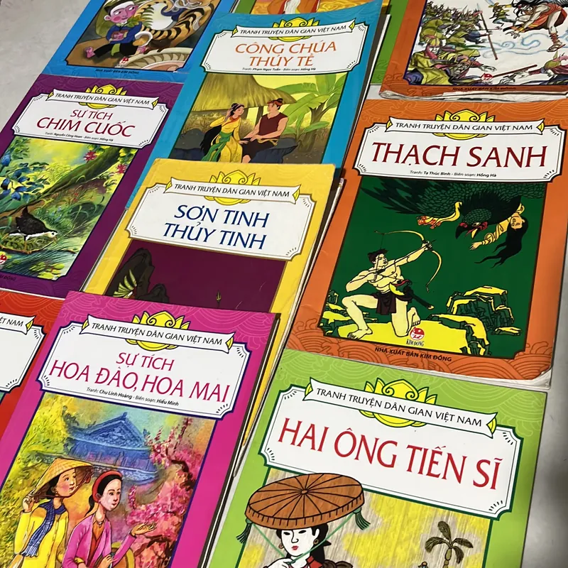 Tranh truyện dân gian Việt Nam (10 cuốn) 597749