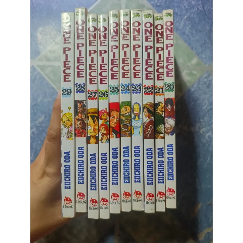 Combo One Piece 109 tập + One Piece Lucky 77 1006779