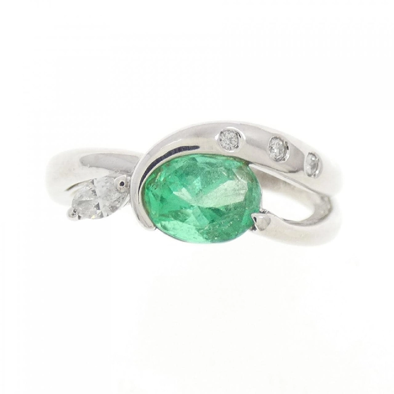 Nhẫn Emerald PT900 0.79CT 670577