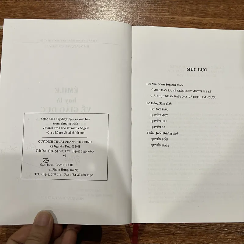 Emile Hay Là Về Giáo Dục - Jean Jacques Rousseau (10) 1002684