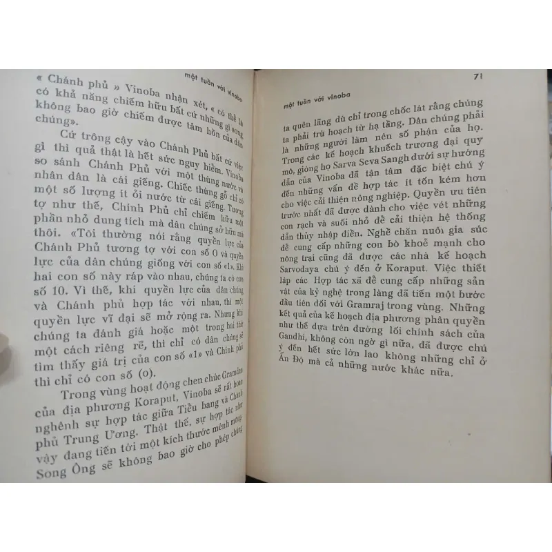 MỘT TUẦN VỚI VINOBA - SHRIMAN NARAYAN 703830