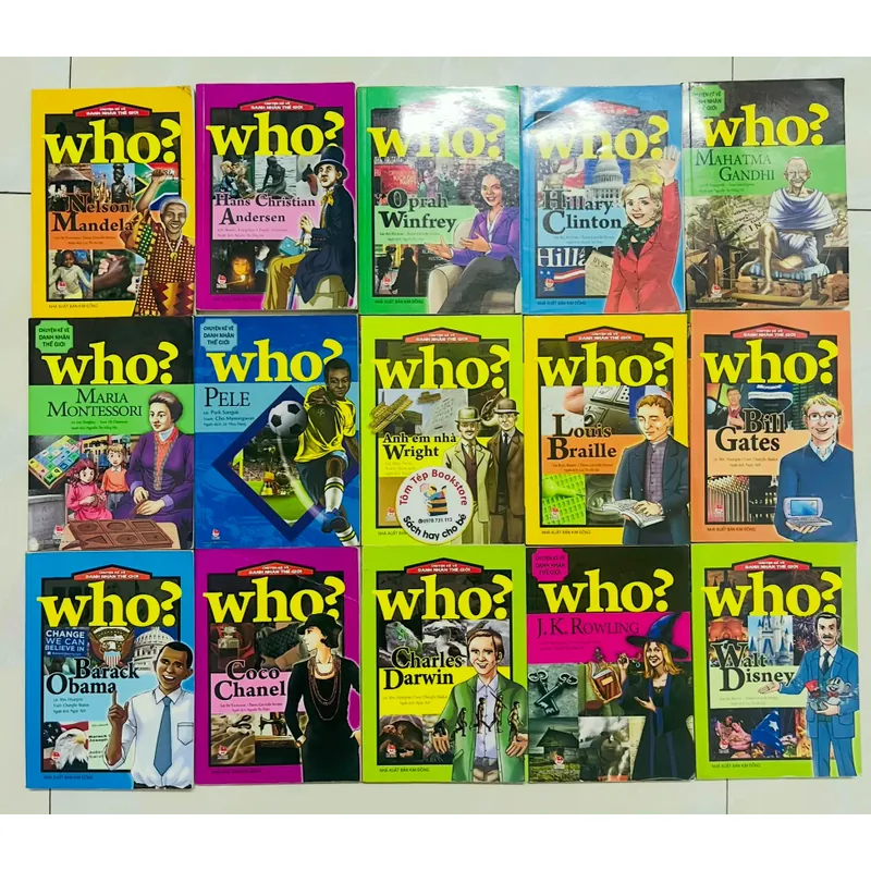  Bộ truyện tranh kiến thức WHO? 15 quyển 706511