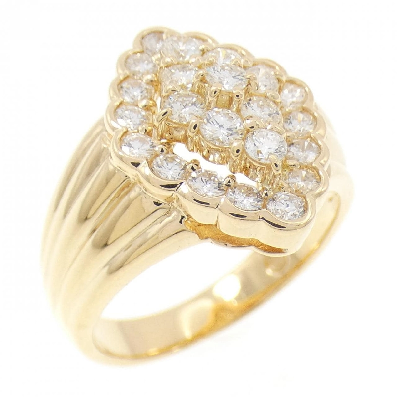 Nhẫn kim cương K18YG 1.01CT - Hàng hiệu Chính hãng 854559