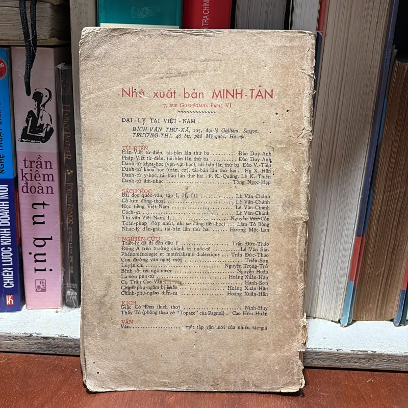 II Sách Xưa: Danh Từ Khoa Học (Toán, Lý, Hoá, Cơ, Thiên Văn) - Hoàng Xuân Hãn - 1955 786262