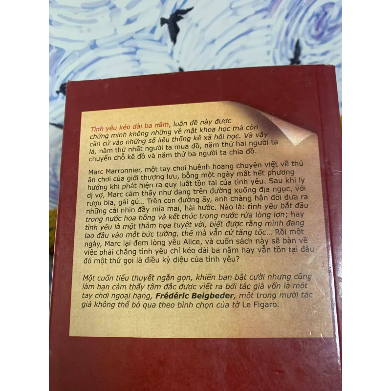 Tình Yêu Kéo Dài 3 Năm - Frédéric Beigbeder 927538