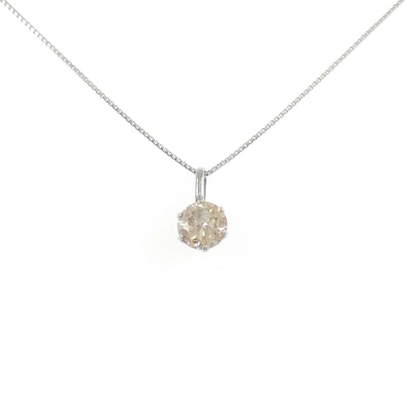 Dây chuyền kim cương Solitaire PT900/PT850 0.7CT - Hàng hiệu Chính hãng 858210