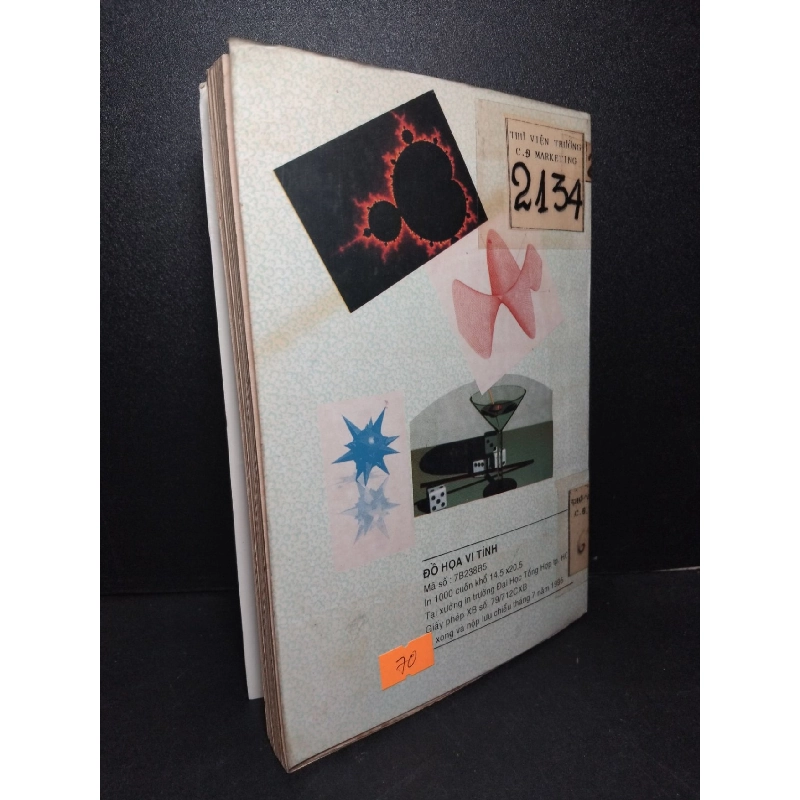 Computer Graphics đồ họa máy tính mới 80% bẩn bìa, có mộc đỏ, ố vàng 1995 Nguyễn Quốc Cường - Hoàng Đức Hải HCM2103 GIÁO TRÌNH, CHUYÊN MÔN 918627