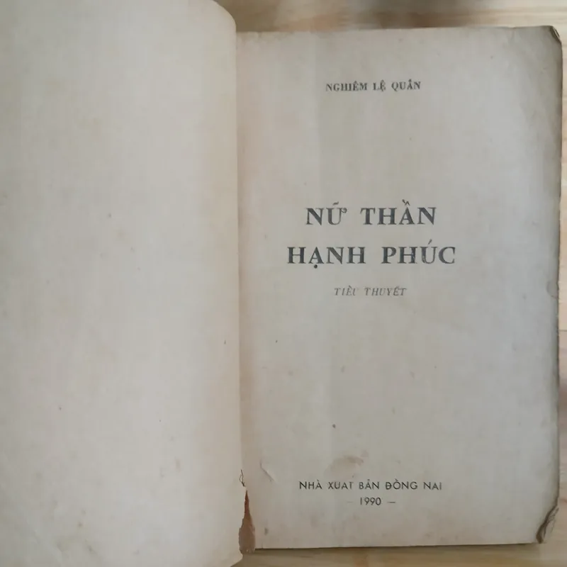 Tiểu Thuyết Nữ Thần Hạnh Phúc - Nghiêm Lệ Quân 565041