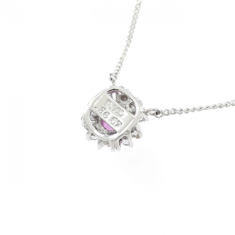 Dây chuyền Ruby PT900/PT850 0.36CT - Hàng hiệu Chính hãng 858823