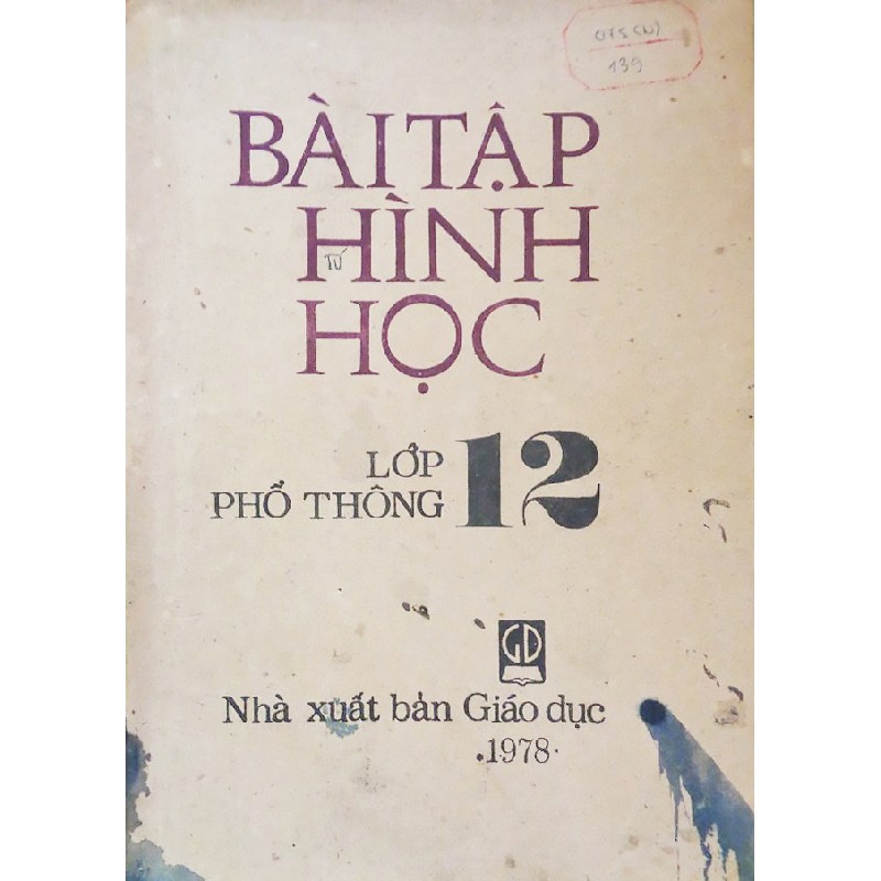 Bài tập Hình học lớp 12 phổ thông xưa 17695