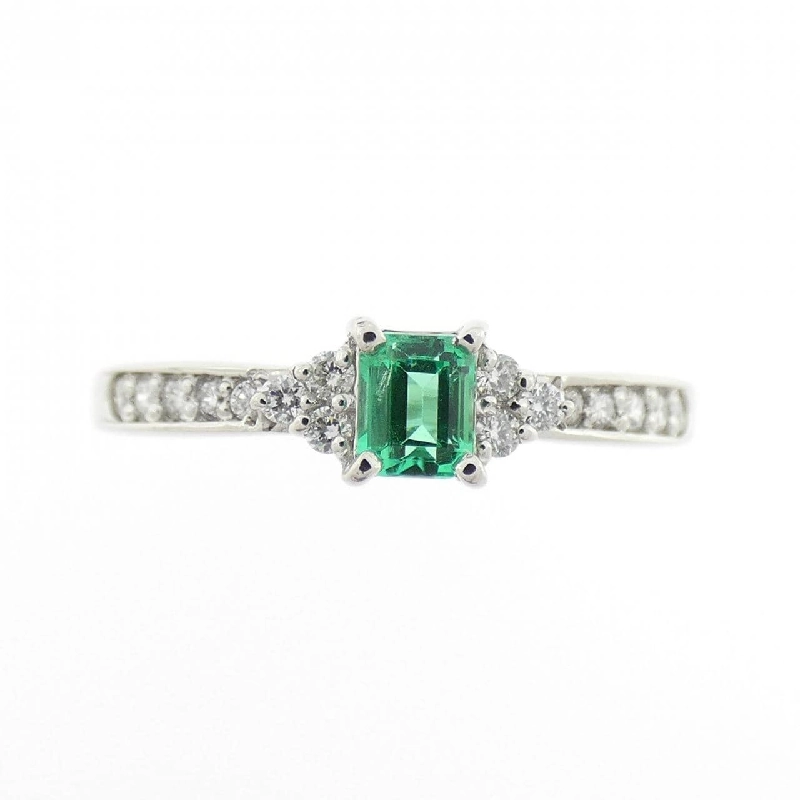Nhẫn Emerald PT900 0.15CT 668843