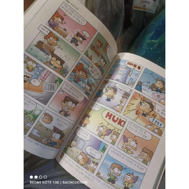 Tiếng Hàn truyện tranh bé trai bé gái Sách học tiếng Hàn HCM2702 930258