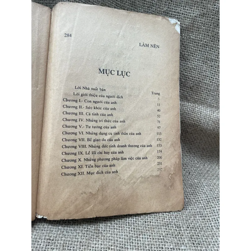 LÀM NÊN : 400 LỜI KHUYÊN ĐỂ THÀNH CÔNG TRONG KINH DOANH 995499