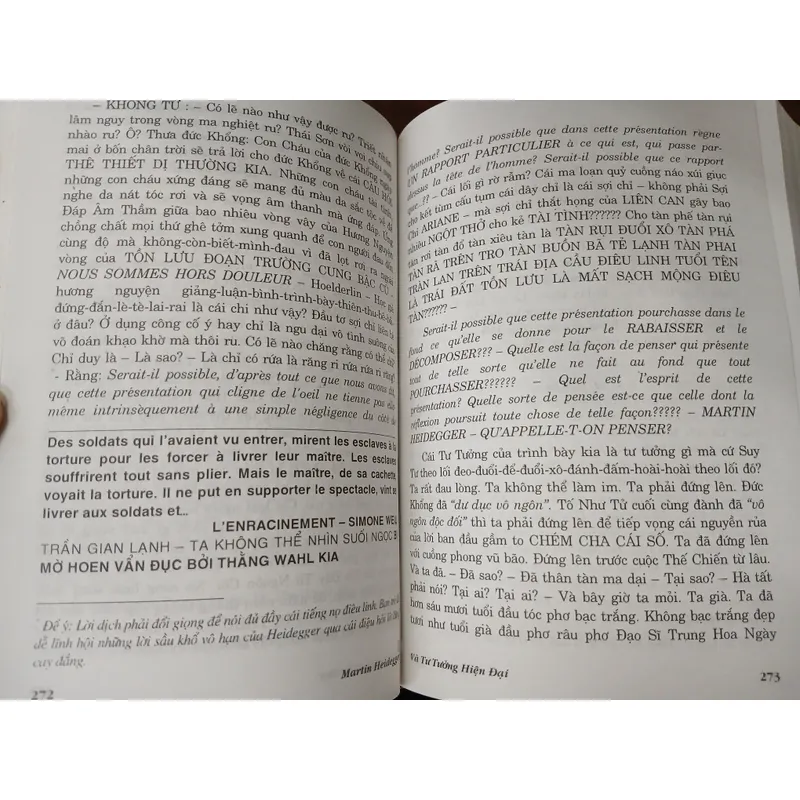 MARTIN HEIDEGGER & TƯ TƯỞNG HIỆN ĐẠI - BÙI GIÁNG 726810