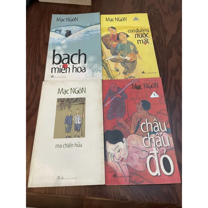 Mạc Ngôn: Ma chiến hữu + Con đường nước mắt + Châu chấu đỏ + Bạch miên hoa 1006958