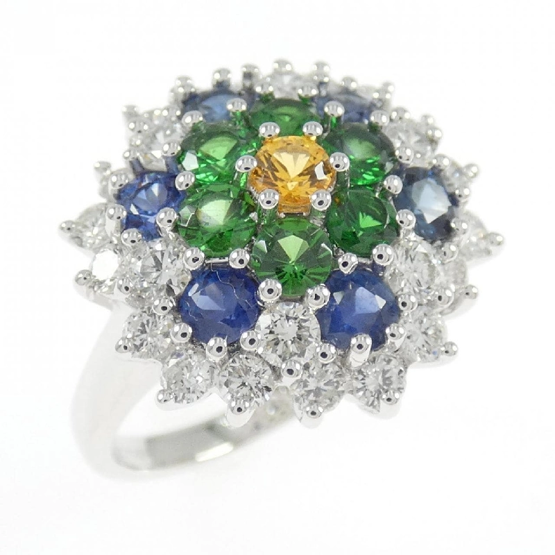 Nhẫn đá màu 750WG - Hàng hiệu Authentic 849930