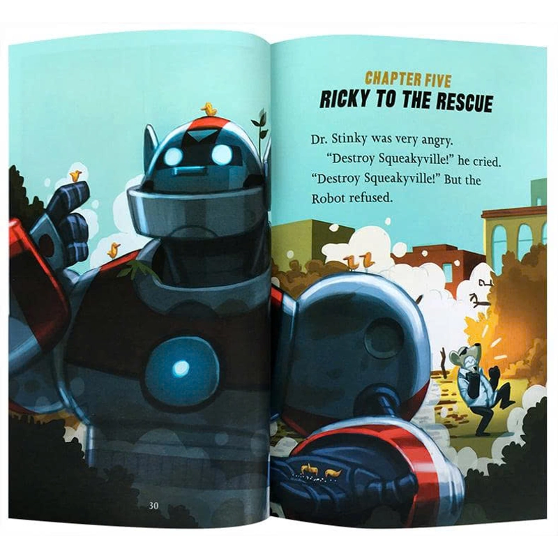 Ricky Ricotta's Mighty Robot by Dav Pilkey (9 books) 528439