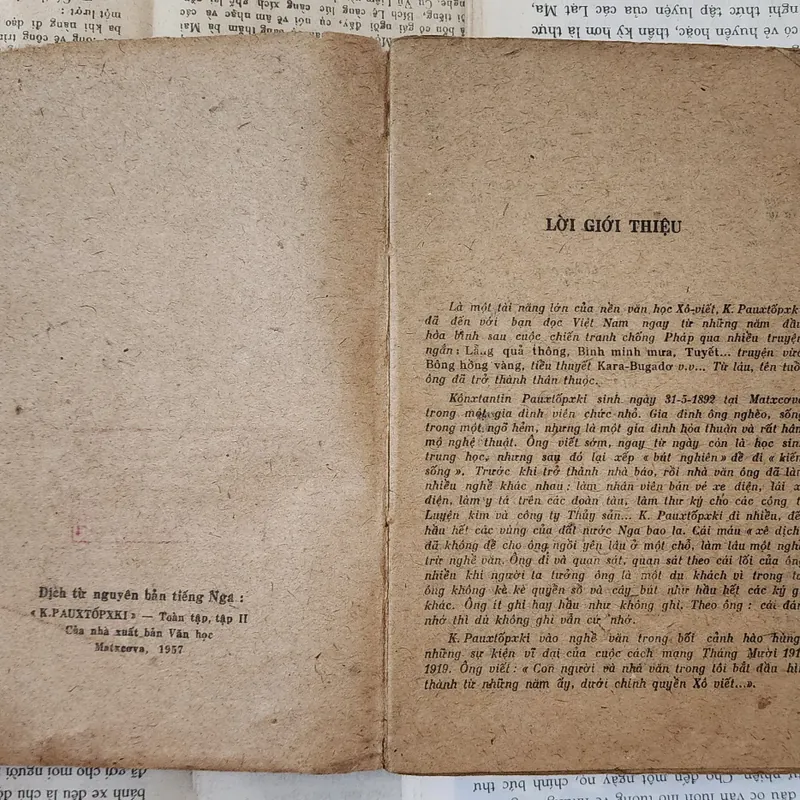 Konstantin Georgiyevich Paustovsky - tập truyện ngắn BÔNG HỒNG VÀNG 709260