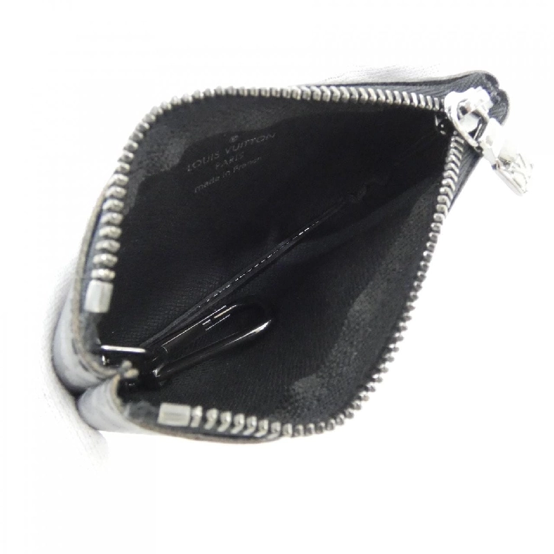 Louis Vuitton Monogram Eclipse Reverse Card Key Case Pouch Clé M80905 Coin & Key Case - Hàng hiệu Authentic 805941