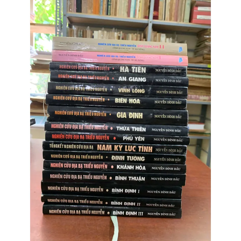 NGHIÊN CỨU ĐỊA BẠ TRIỀU NGUYỄN - NGUYỄN ĐÌNH ĐẦU 354986