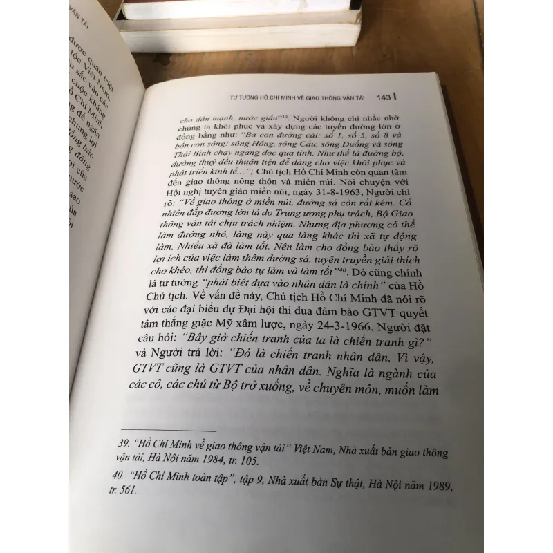 Tư tưởng Hồ Chí Minh về giao thông vận tải 790205