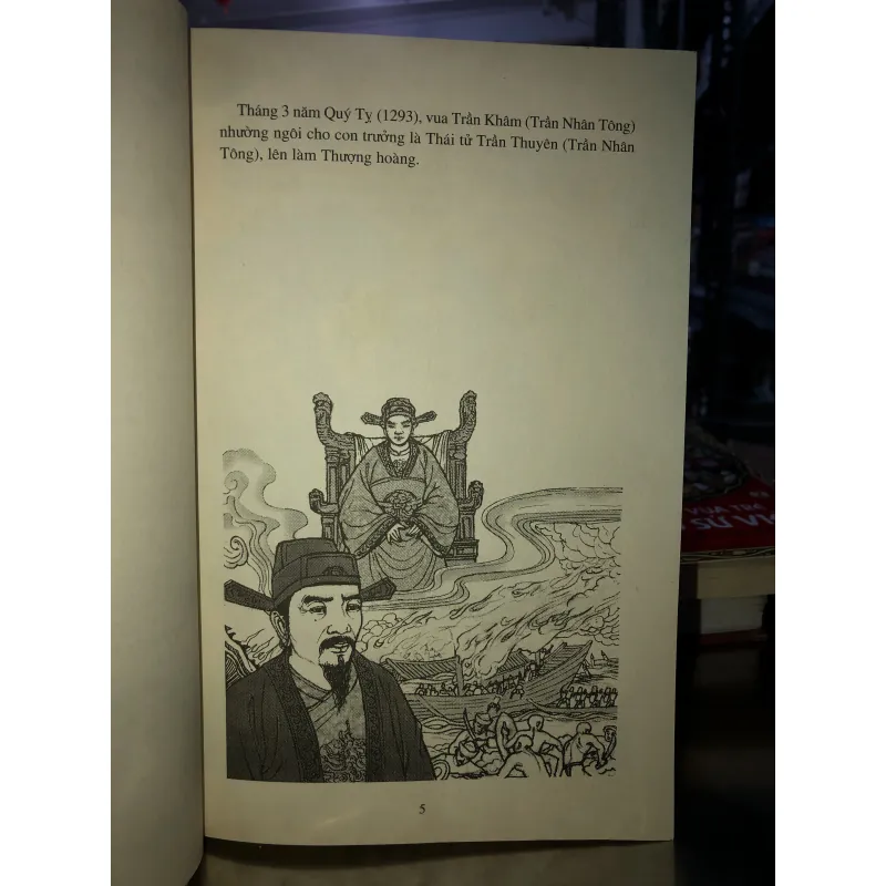 Lịch sử Việt Nam bằng tranh tập 6 Thời nhà Hồ - Trần Bạch Đằng 778459