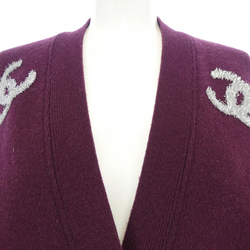 【Khuyến mãi】Áo khoác cardigan CHANEL 645042