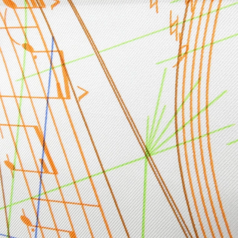 Hàng hiệu Authentic Hermès LA MUSIQUE DES SPHERES Khăn quàng 772349