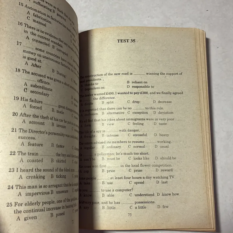 Hướng dẫn ôn tập và làm bài thi môn tiếng Anh - Vĩnh Bá 995751