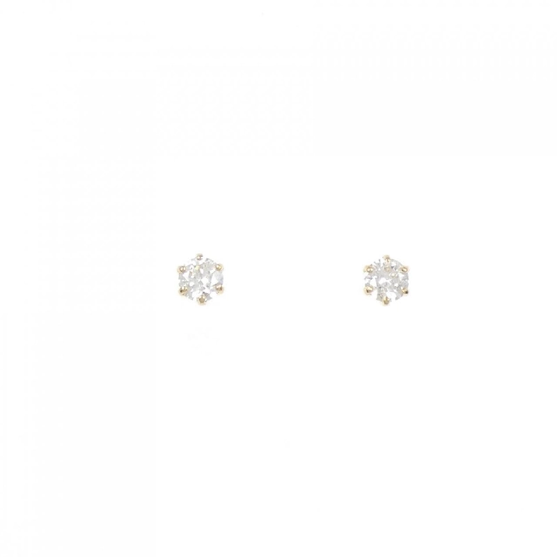 K18YG Solitaire Bông tai Kim cương 0.30CT - Hàng hiệu Chính hãng 871068