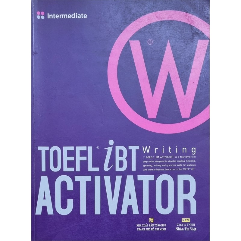 Tiếng Anh - COMBO 2 quyển TOEFT iBT ACTIVATOR WRITING (Intermediate và Advanced) 158701