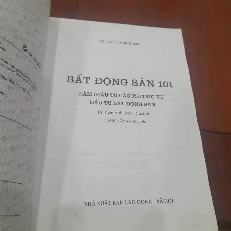 Gary W. Eldred - BẤT ĐỘNG SẢN 101, làm giàu từ các thương vụ đầu tư 614723