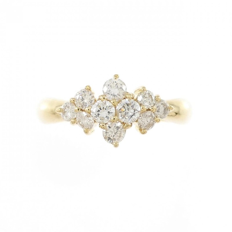 Nhẫn kim cương K18YG 0.50CT 666019