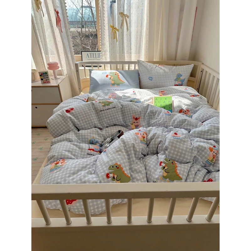 Set 4 món chăn ga gối cotton cloud 469594
